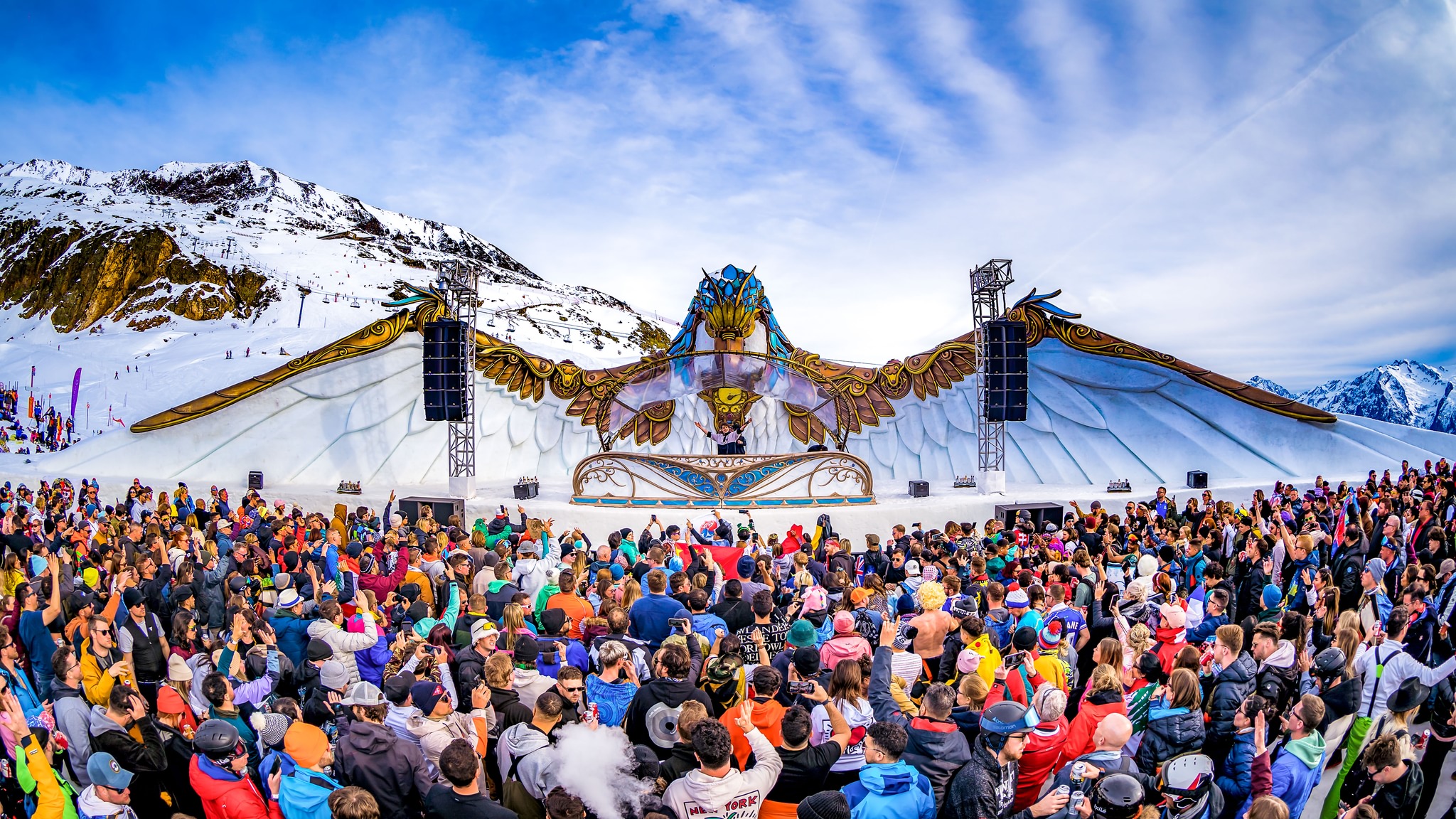 Dancing at 3,330 Meters: Tomorrowland Winter Unveils Highest Stage for 2024 — EDM Army news cover image