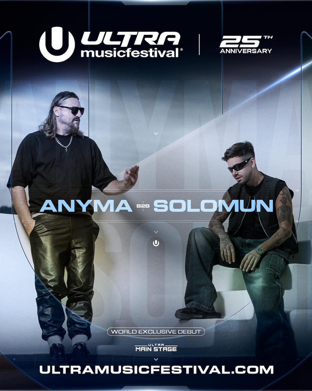 Ultra Music Festival 2025 will Host the First-Ever, World Exclusive Anyma B2B Solomun Performance — EDM Army news cover image