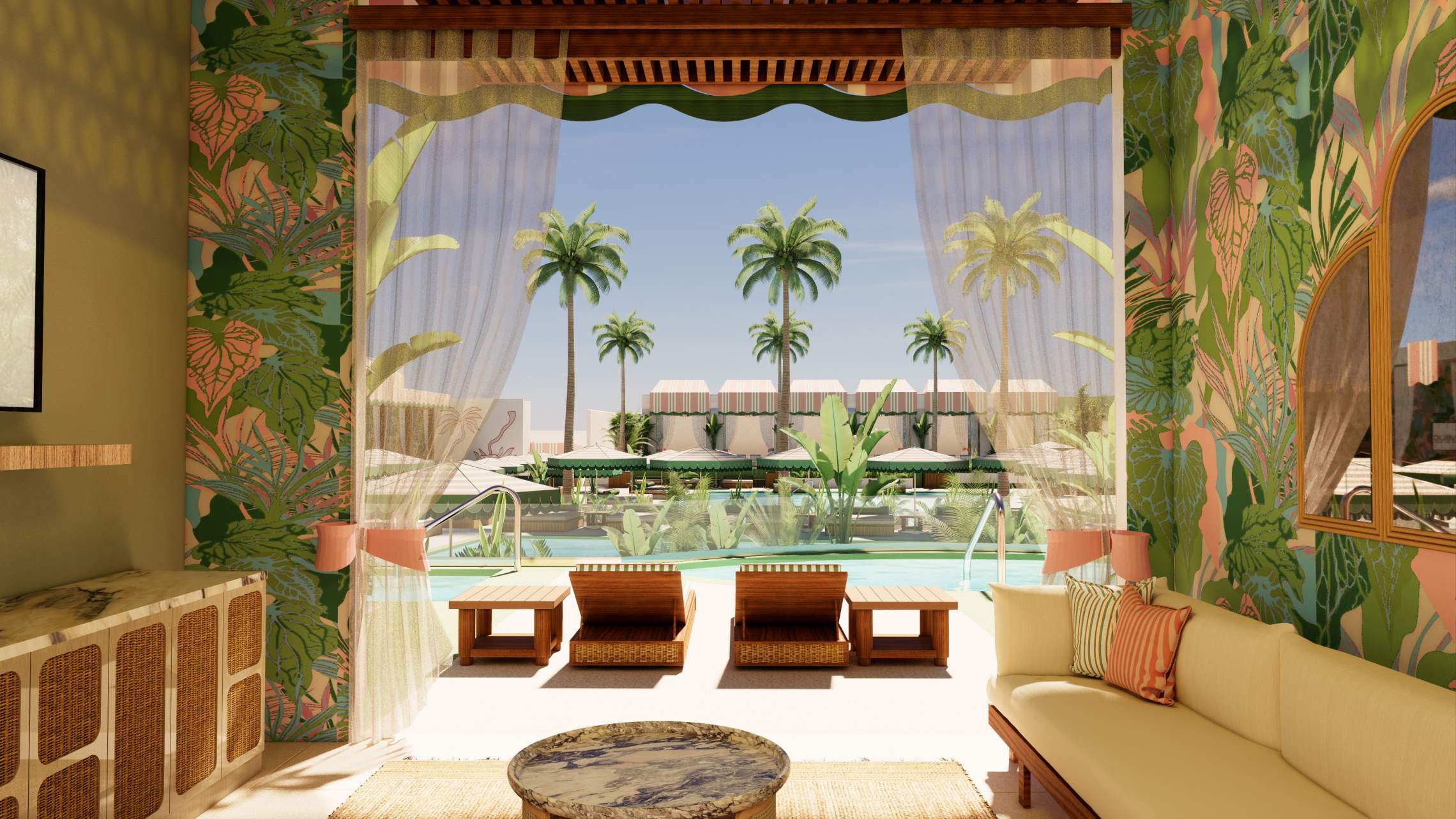 NEW BEACH CLUB TO LAUNCH IN LAS VEGAS PALM TREE BEACH CLUB — EDM Army news cover image