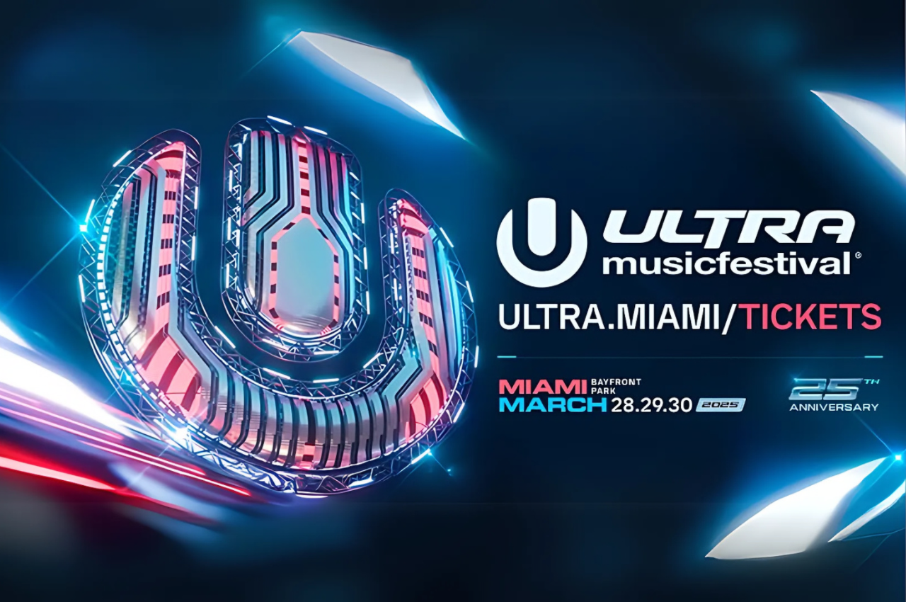 Ultra Music Festival unveils set times, site map, #ULTRALIVE, and Mission: Home sustainability initiatives ahead of sold-out 2025 event — EDM Army news cover image