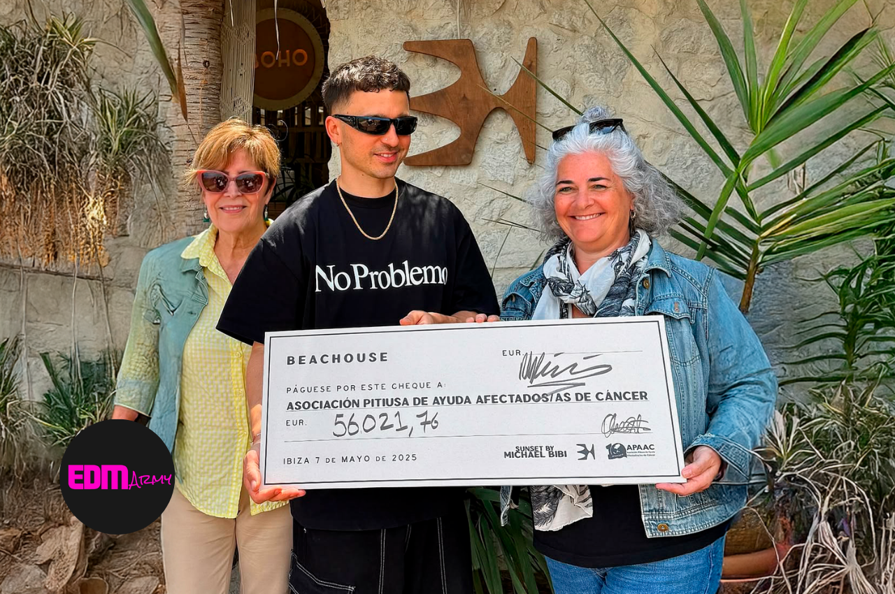 Michael Bibi Plays Surprise Set At Beachouse Ibiza, Donates €56,021 To Cancer Charity APAAC — EDM Army news cover image
