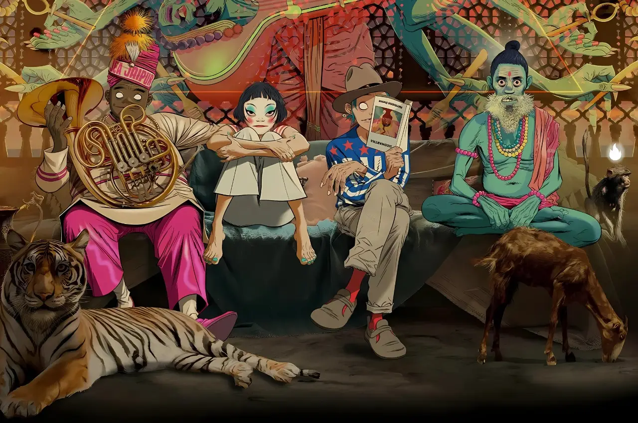 Gorillaz Announces New Album The Mountain for March 2026 — EDM Army news cover image