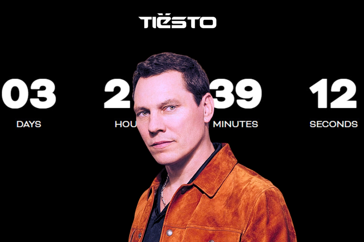 Tiësto Wipes His Socials Clean, Drops New Logo Launches a Countdown, Something Massive Is Coming — EDM Army news cover image