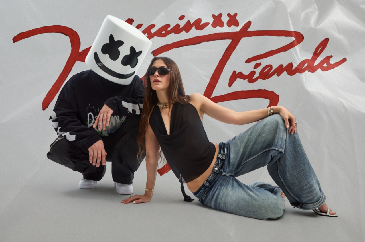 Marshmello INJI Drop Playful Electro-Pop Heater “Kissin My Friends” via Joytime Collective — EDM Army news cover image