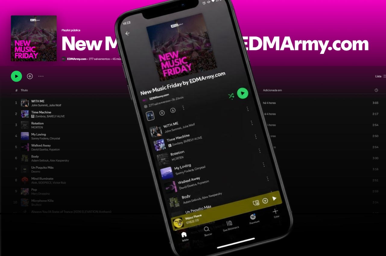 ArmyList: Top 10 Electronic Tracks of the Week ft. John Summit, David Guetta, Zomboy More — EDM Army news cover image