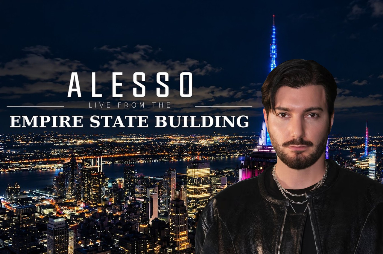 Alesso’s Historic Empire State Building DJ Set Is Now Available in Full — EDM Army news cover image