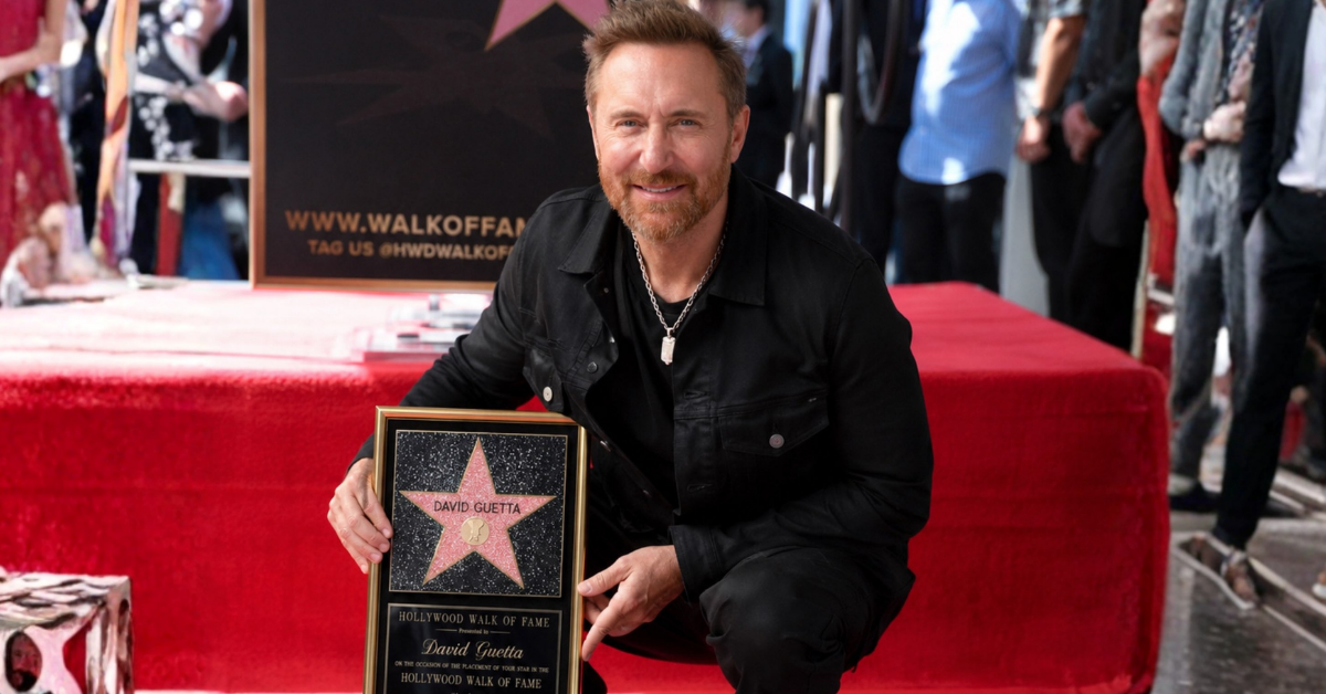 David Guetta Makes EDM History With Hollywood Walk of Fame Honor