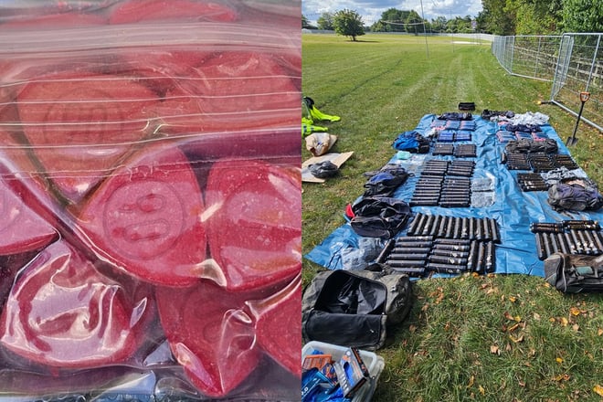 Police Find Large Stash of Drugs Buried Under Creamfields Ahead of Festival — EDM Army news cover image